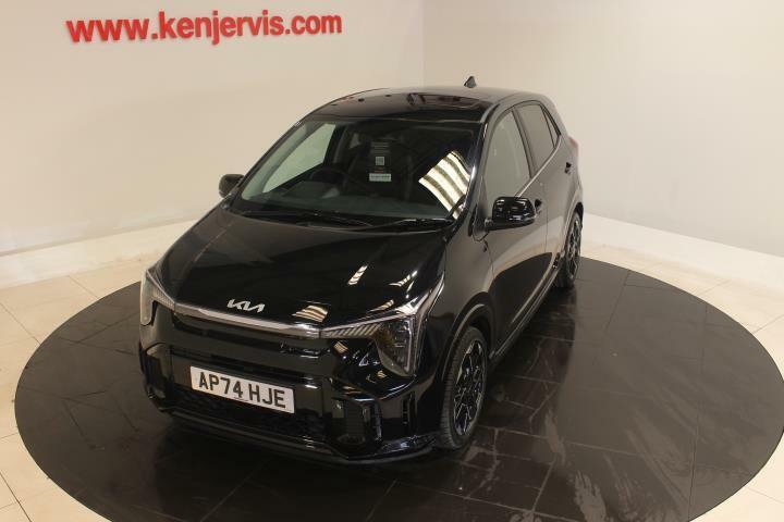 Kia Picanto 1.2 Gt-line S Hatchback Euro 6 AP74HJE Black #2
