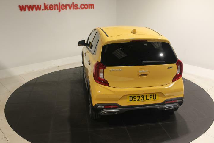 Kia Picanto 1.0 Dpi X-line S Hatchback Amt Euro 6 DS23LFU Yellow #4