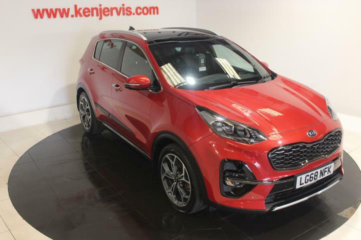 Kia Sportage 1.6 Crdi Gt-line S Suv Dct Euro 6 Ss Red