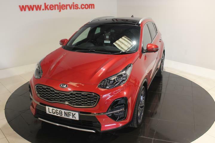 Kia Sportage 1.6 Crdi Gt-line S Suv Dct Euro 6 Ss LG68NFK Red #2