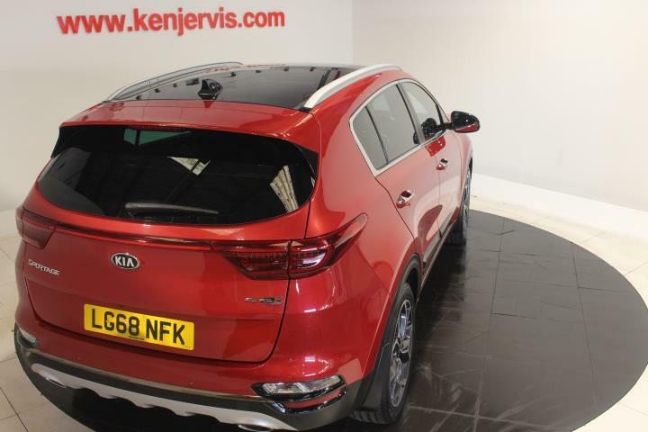 Kia Sportage 1.6 Crdi Gt-line S Suv Dct Euro 6 Ss LG68NFK Red #6