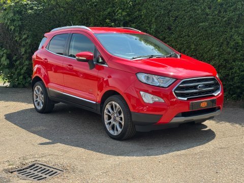 Ford Ecosport 1.5 Ecoblue Titanium Red