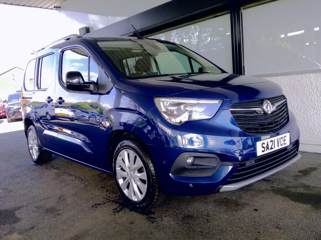 Vauxhall Combo Life 1.2 Turbo Elite Euro 6 S S Blue