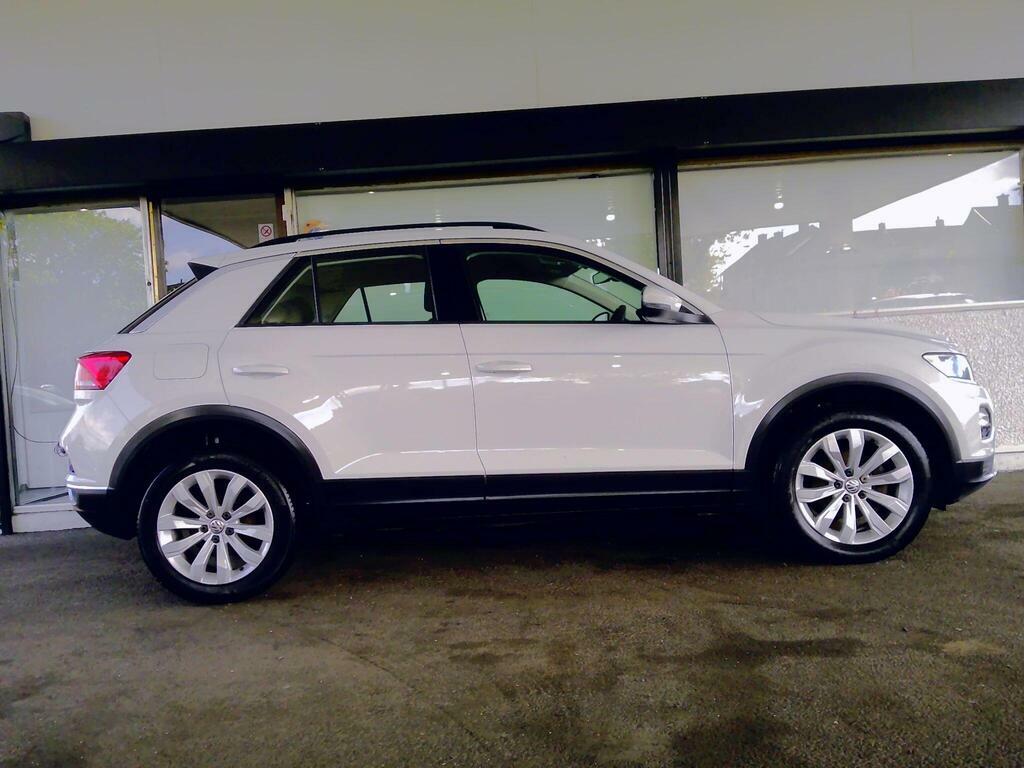 Volkswagen T-Roc 1.0 Tsi Se Euro 6 S S ND68DVJ White #4