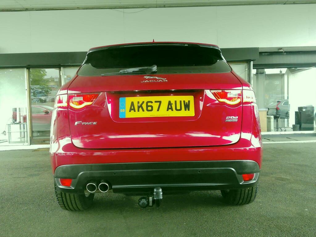 Jaguar F-Pace 2.0 D180 Prestige Awd Euro 6 S S AK67AUW Red #5