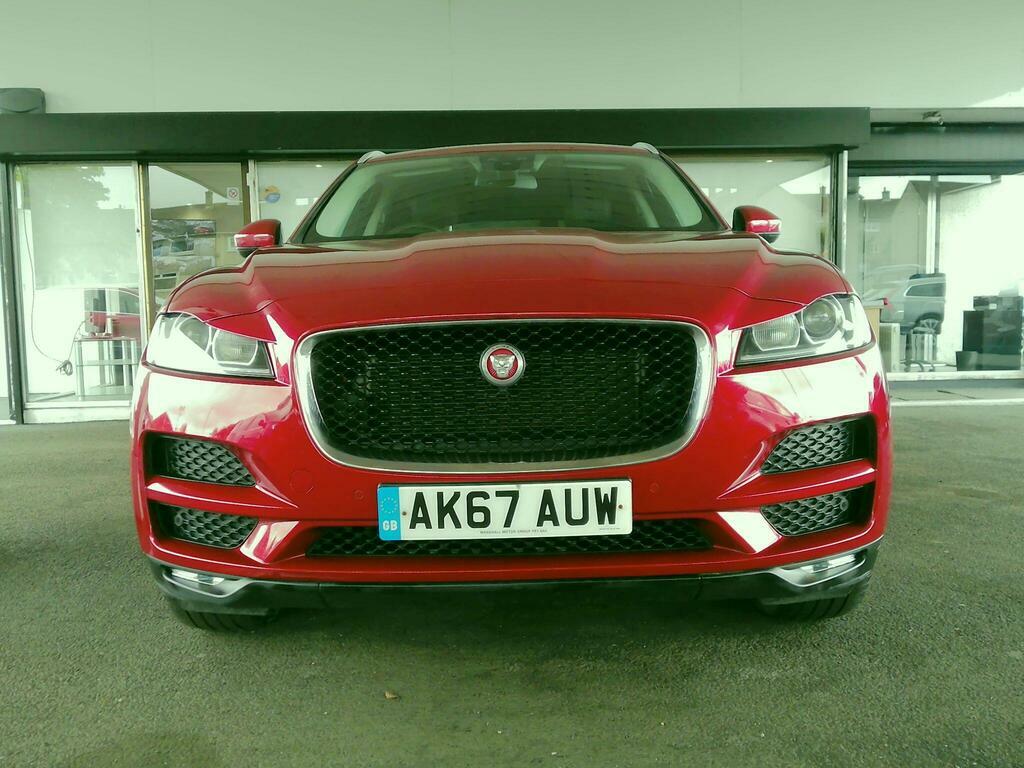 Jaguar F-Pace 2.0 D180 Prestige Awd Euro 6 S S AK67AUW Red #4