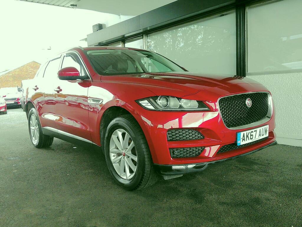 Jaguar F-Pace 2.0 D180 Prestige Awd Euro 6 S S Red