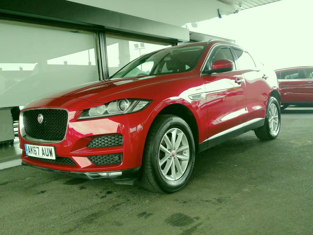 Jaguar F-Pace 2.0 D180 Prestige Awd Euro 6 S S AK67AUW Red #2