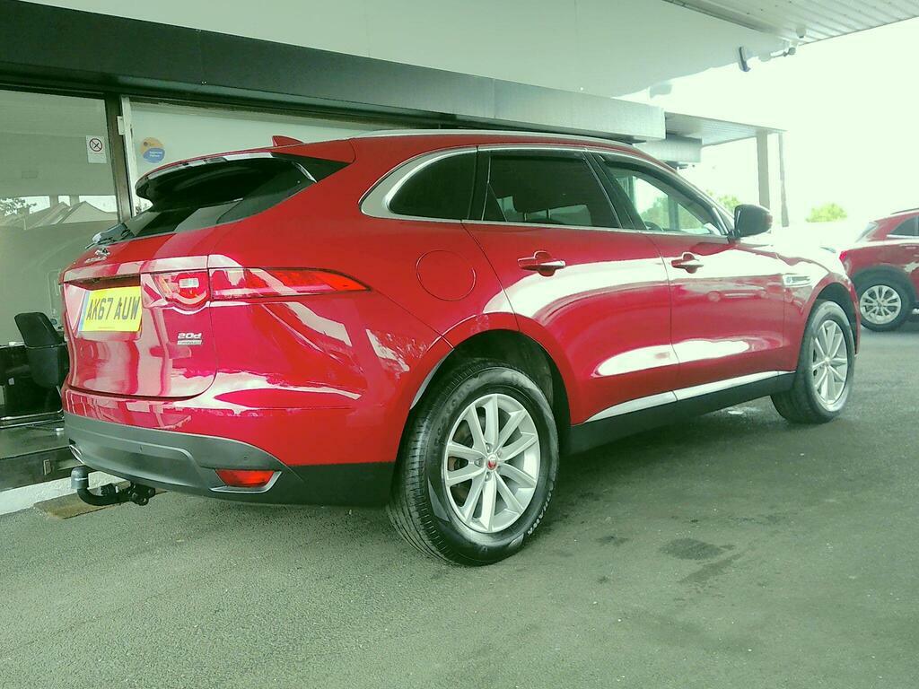Jaguar F-Pace 2.0 D180 Prestige Awd Euro 6 S S AK67AUW Red #6