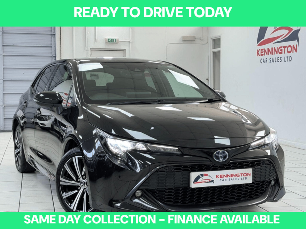Toyota Corolla 1.8 Vvt-h Design Cvt Euro 6 Ss Black