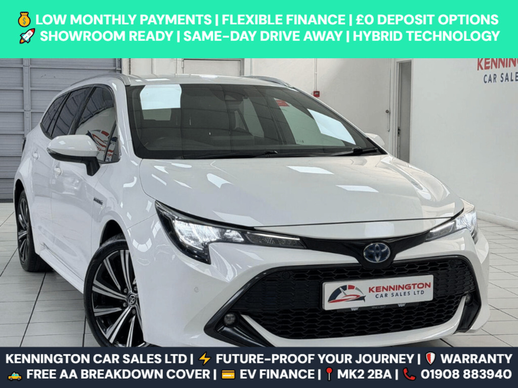 Toyota Corolla 2.0 Vvt-h Design Touring Sports Cvt Euro 6 Ss 5 White