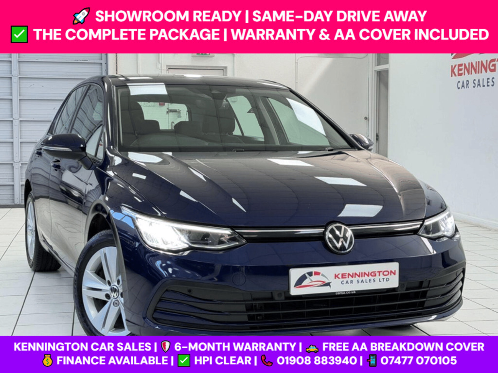 Volkswagen Golf 2.0 Tdi Life Euro 6 Ss 5Dr, Blue