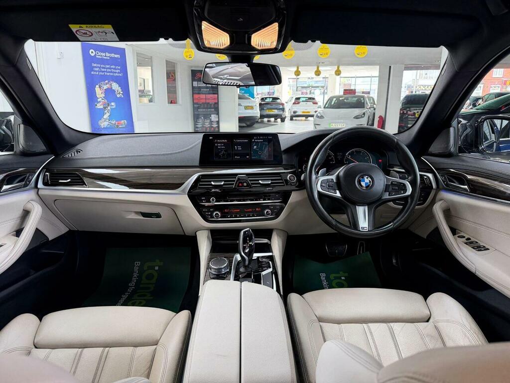 BMW 5 Series 2.0 520D M Sport Xdrive Euro 6 Ss Blue #2