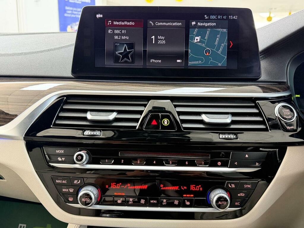 BMW 5 Series 2.0 520D M Sport Xdrive Euro 6 Ss Blue #4