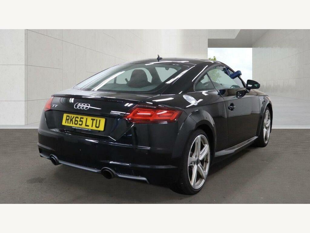 Audi TT 2.0 Tfsi S Line S Tronic Quattro Euro 6 Ss RK65LTU Black #5