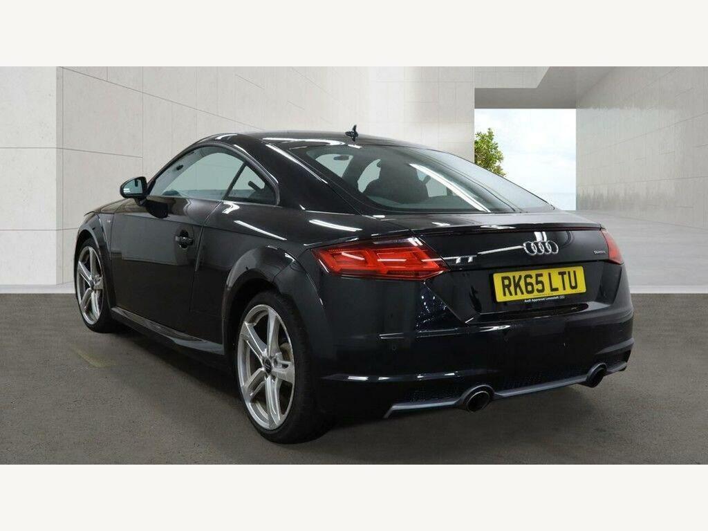 Audi TT 2.0 Tfsi S Line S Tronic Quattro Euro 6 Ss RK65LTU Black #2