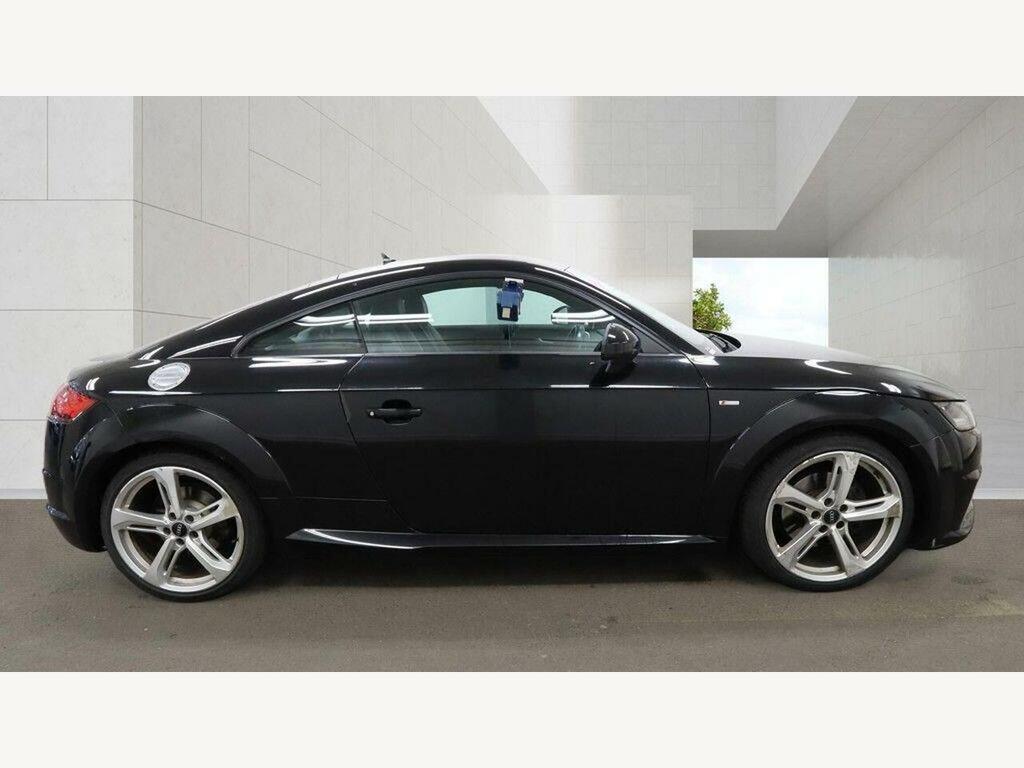 Audi TT 2.0 Tfsi S Line S Tronic Quattro Euro 6 Ss RK65LTU Black #4