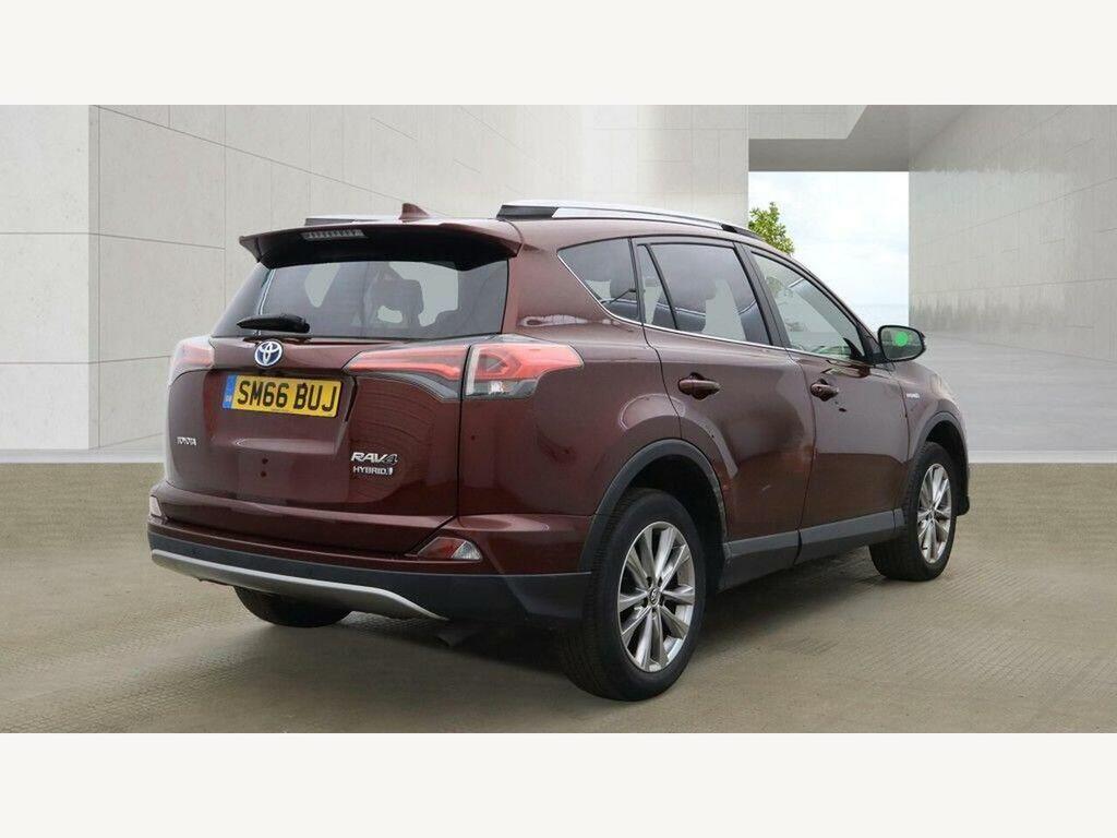 Toyota Rav 4 2.5 Vvt-h Excel Cvt 4Wd Euro 6 Ss Safety S SM66BUJ Red #3