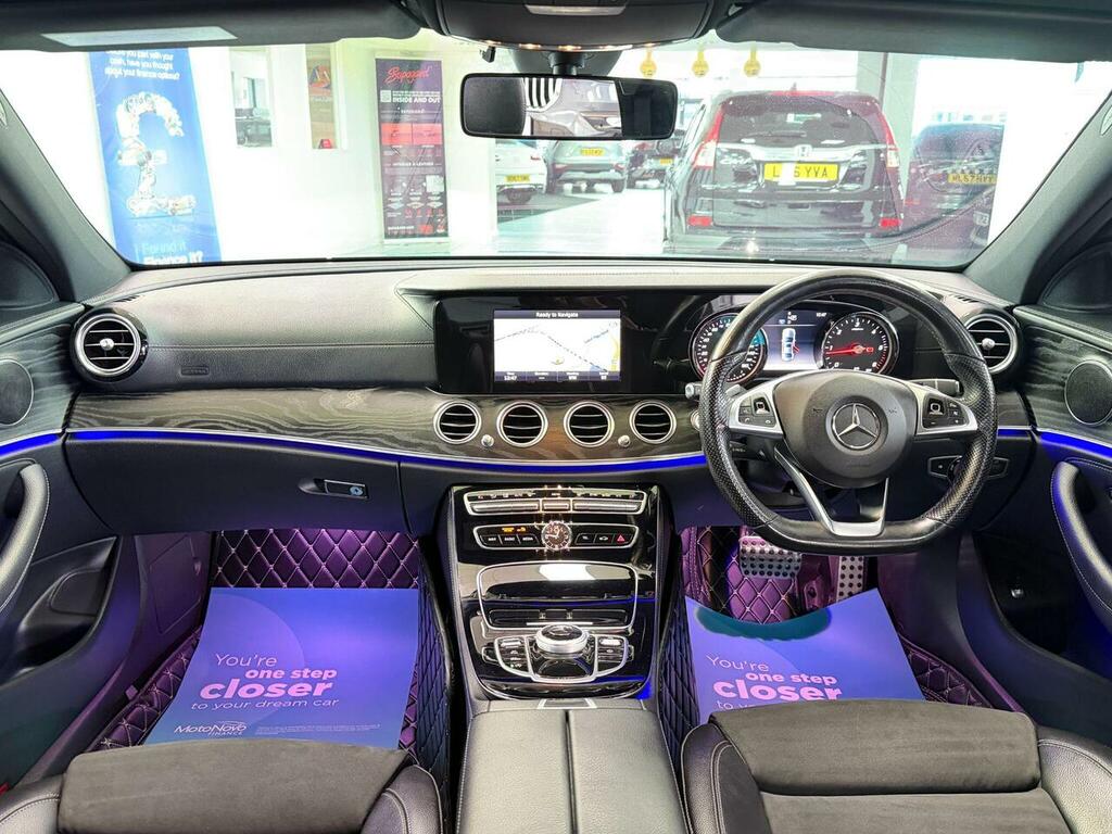 Mercedes-Benz E Class 2.0 E220d Amg Line G-tronic Euro 6 Ss Silver