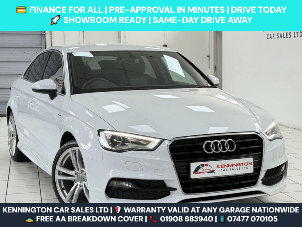 Audi A3 1.4 Tfsi Cod S Line Euro 6 Ss White