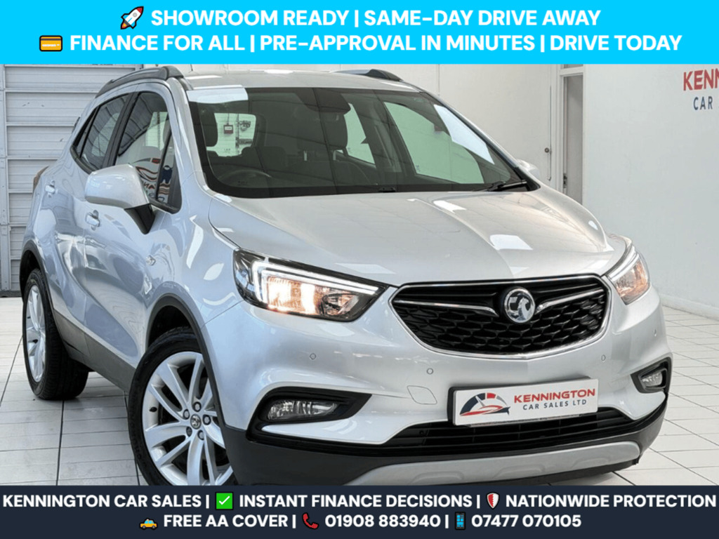 Vauxhall Mokka X 1.4I Turbo Design Nav Euro 6 Silver