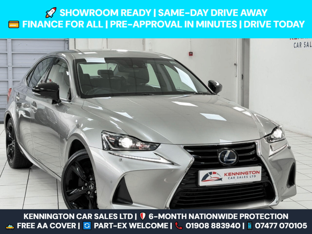 Lexus IS 2.5 300H Sport E-cvt Euro 6 Ss 4Dr, Silver