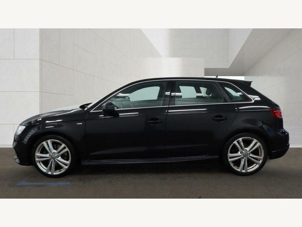 Audi A3 2.0 Tfsi S Line Sportback S Tronic Quattro Euro 6 Black #3