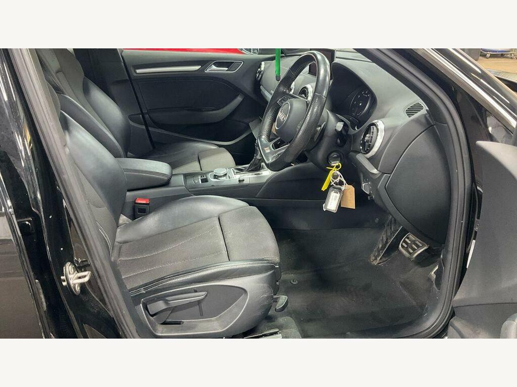 Audi A3 2.0 Tfsi S Line Sportback S Tronic Quattro Euro 6 Black #6