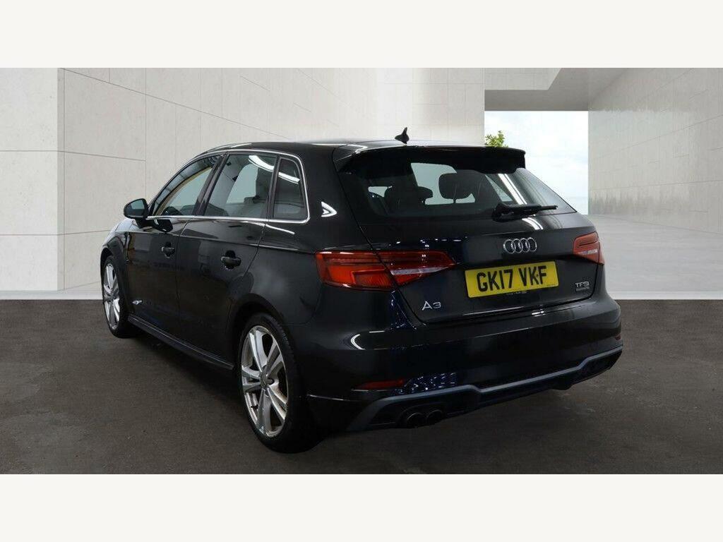 Audi A3 2.0 Tfsi S Line Sportback S Tronic Quattro Euro 6 Black #2