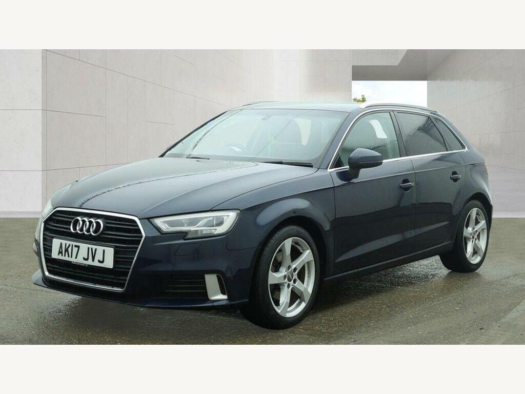 Audi A3 1.6 Tdi Sport Sportback Euro 6 Ss AK17JVJ Blue #2