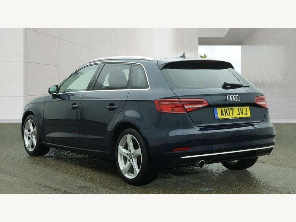 Audi A3 1.6 Tdi Sport Sportback Euro 6 Ss AK17JVJ Blue #3