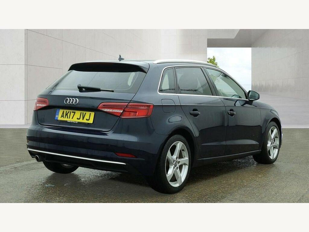 Audi A3 1.6 Tdi Sport Sportback Euro 6 Ss AK17JVJ Blue #6