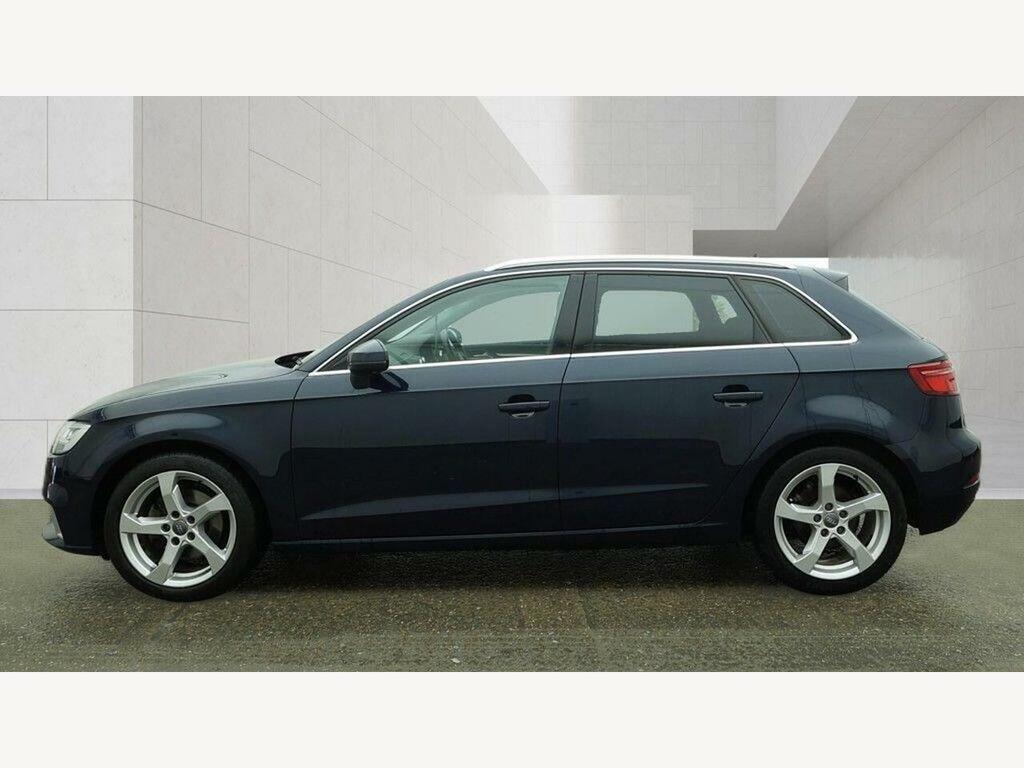 Audi A3 1.6 Tdi Sport Sportback Euro 6 Ss AK17JVJ Blue #4