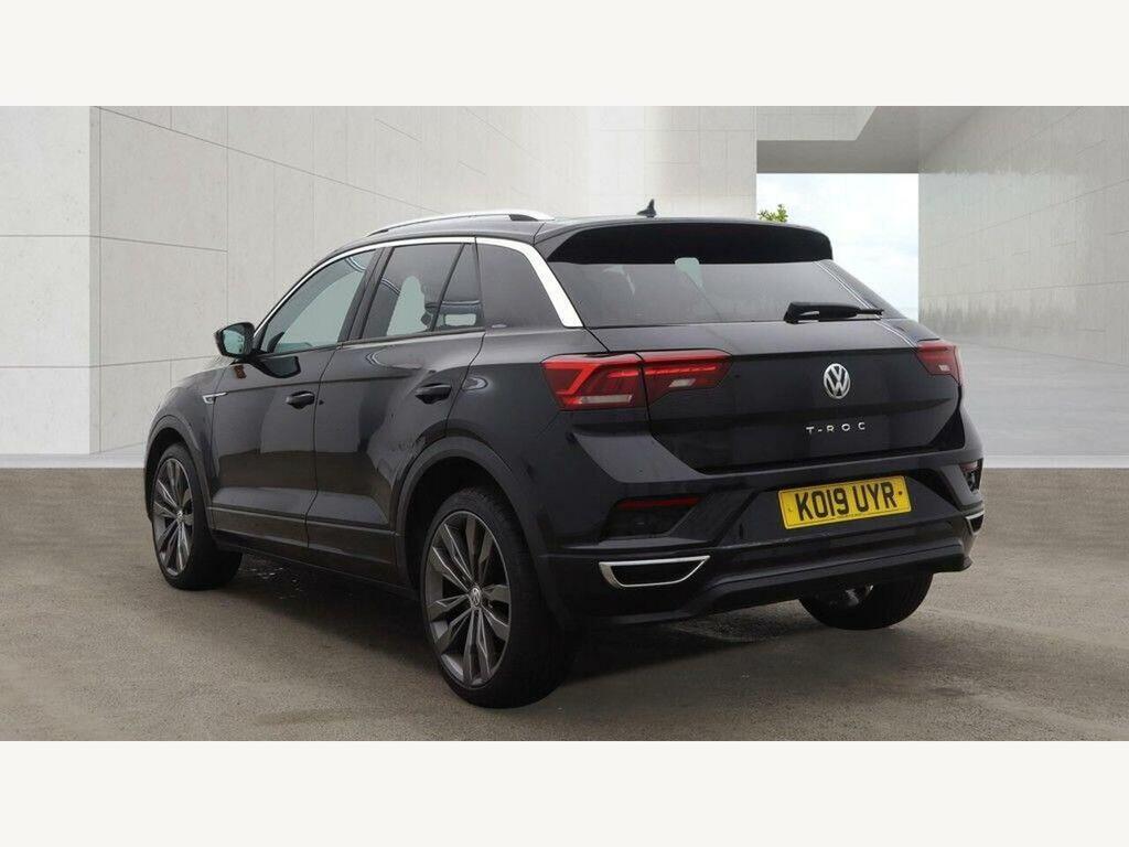Volkswagen T-Roc 2.0 Tdi R-line Euro 6 Ss KO19UYR Black #2