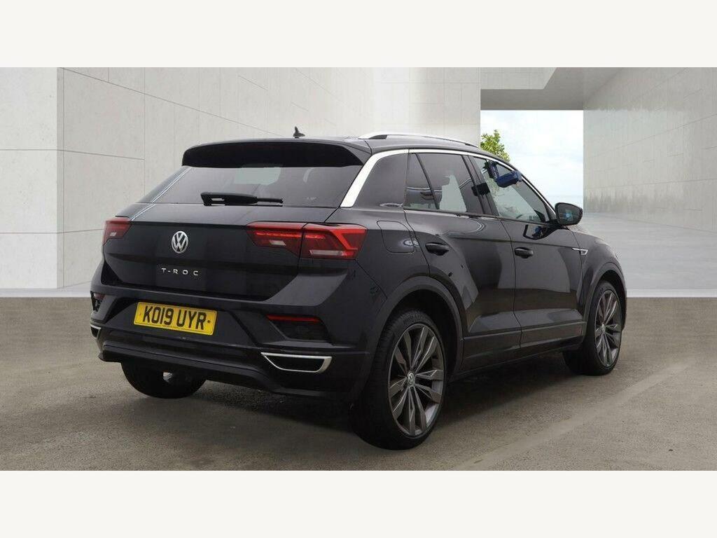 Volkswagen T-Roc 2.0 Tdi R-line Euro 6 Ss KO19UYR Black #5
