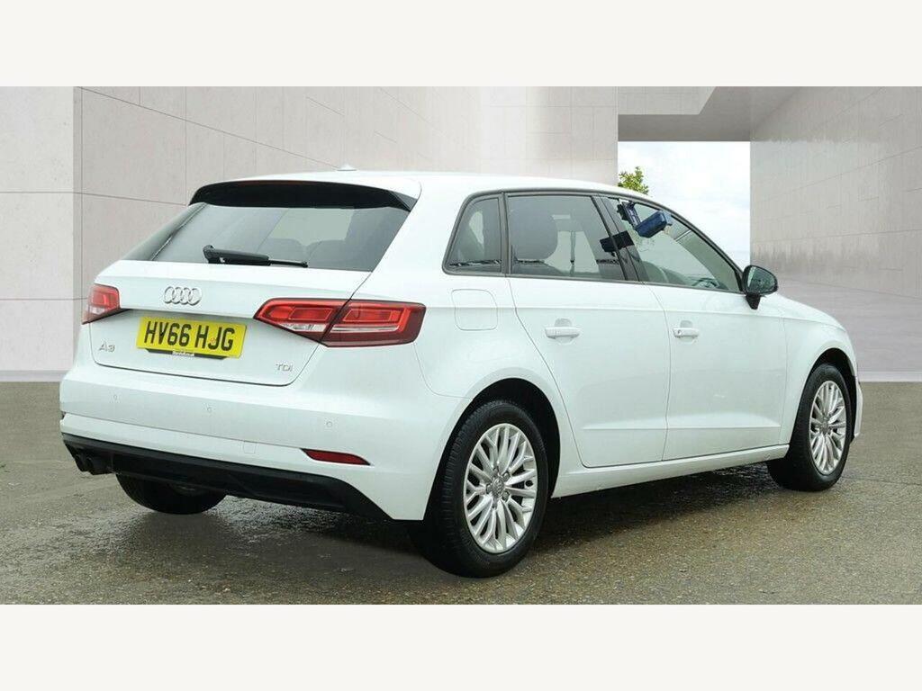 Audi A3 2.0 Tdi Se Technik Sportback S Tronic 6Spd Eu LV66HJG White #5