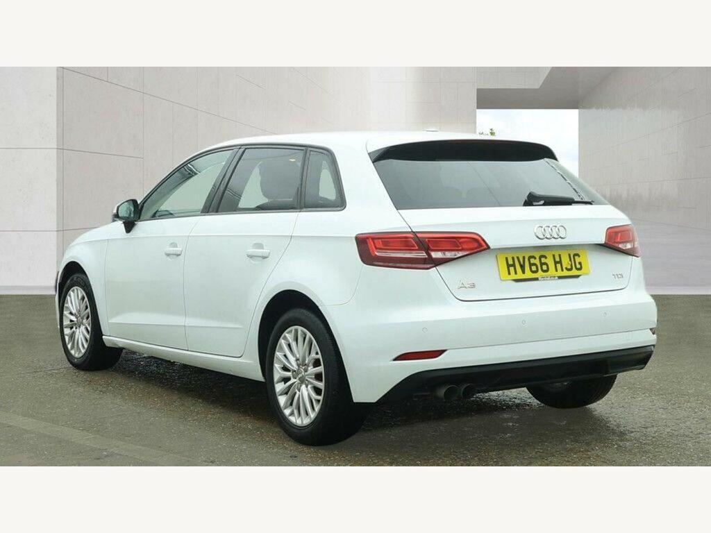 Audi A3 2.0 Tdi Se Technik Sportback S Tronic 6Spd Eu LV66HJG White #2