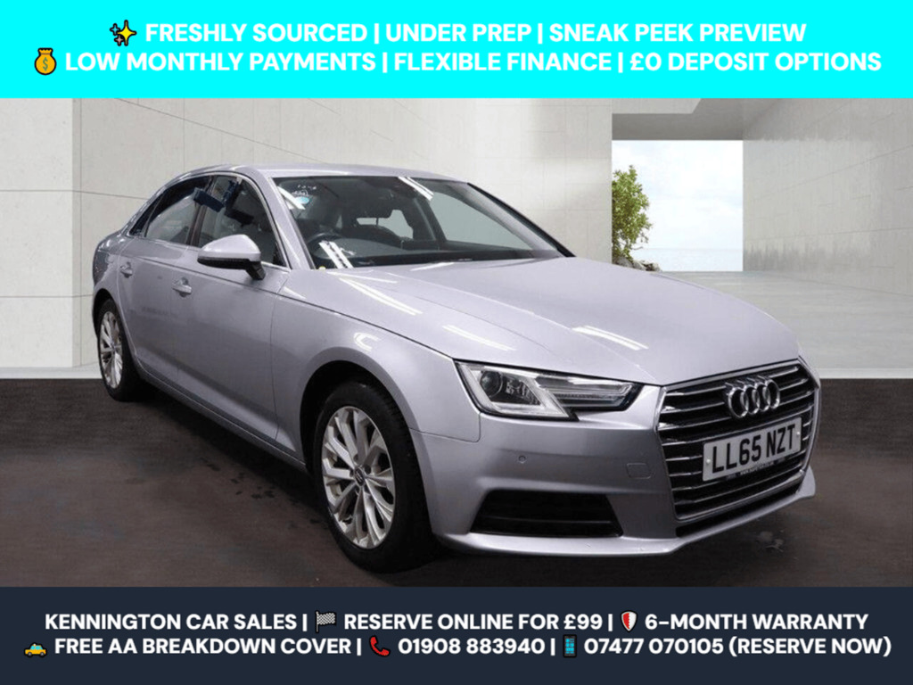 Audi A4 2.0 Tfsi Se S Tronic Euro 6 Ss Silver