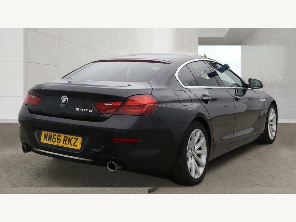 BMW 6 Series Gran Coupe 3.0 640D Se Euro 6 Ss Black #5