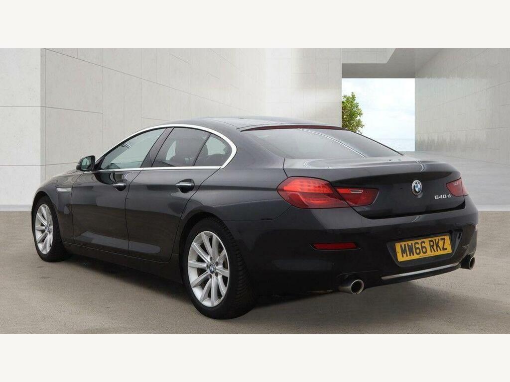 BMW 6 Series Gran Coupe 3.0 640D Se Euro 6 Ss Black #2