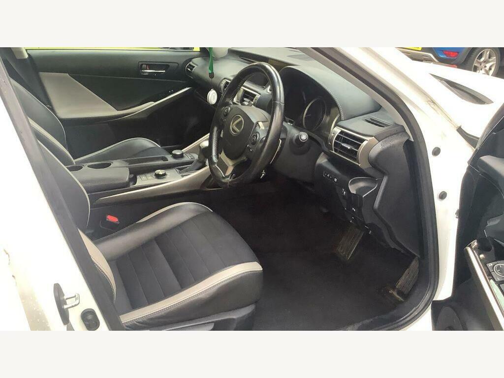 Lexus IS 2.5 300H Sport E-cvt Euro 6 Ss White #6