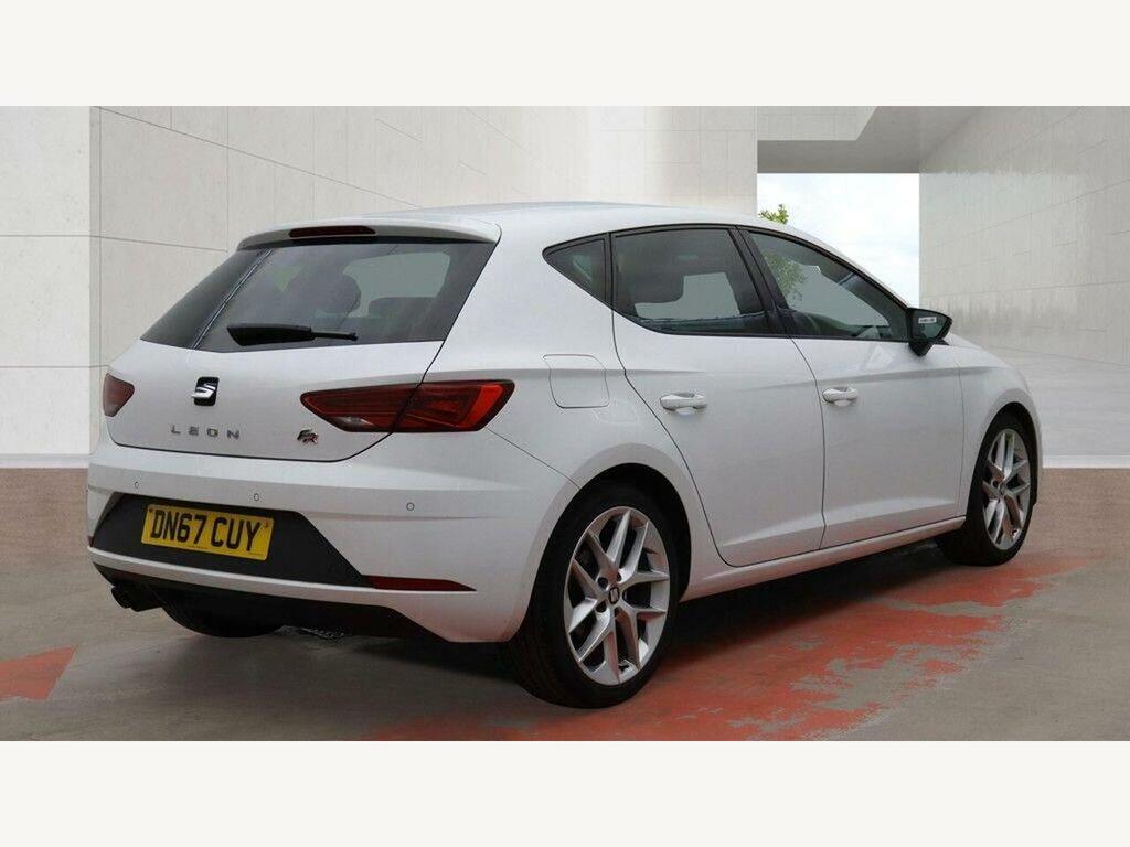 Seat Leon 1.4 Tsi Fr Technology Euro 6 Ss DN67CUY White #3