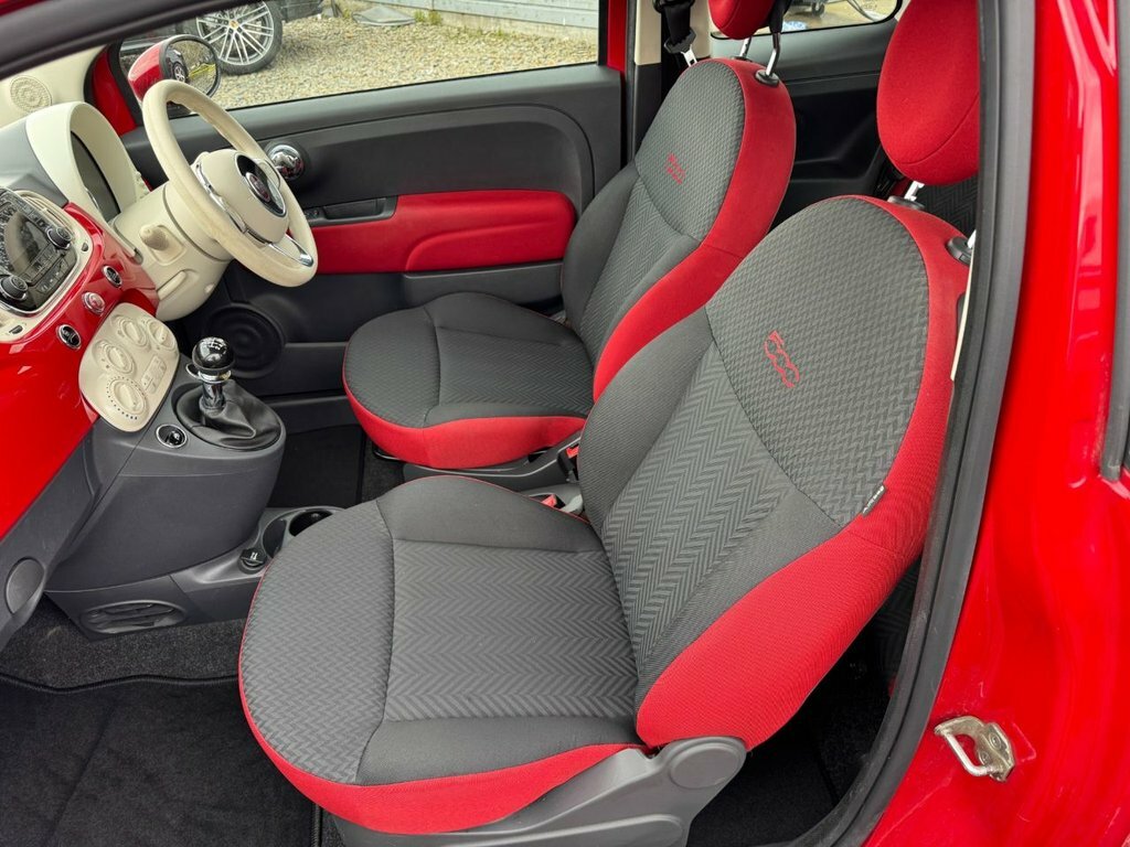 Fiat 500 1.2L Pop Star SD16PGO Red #5