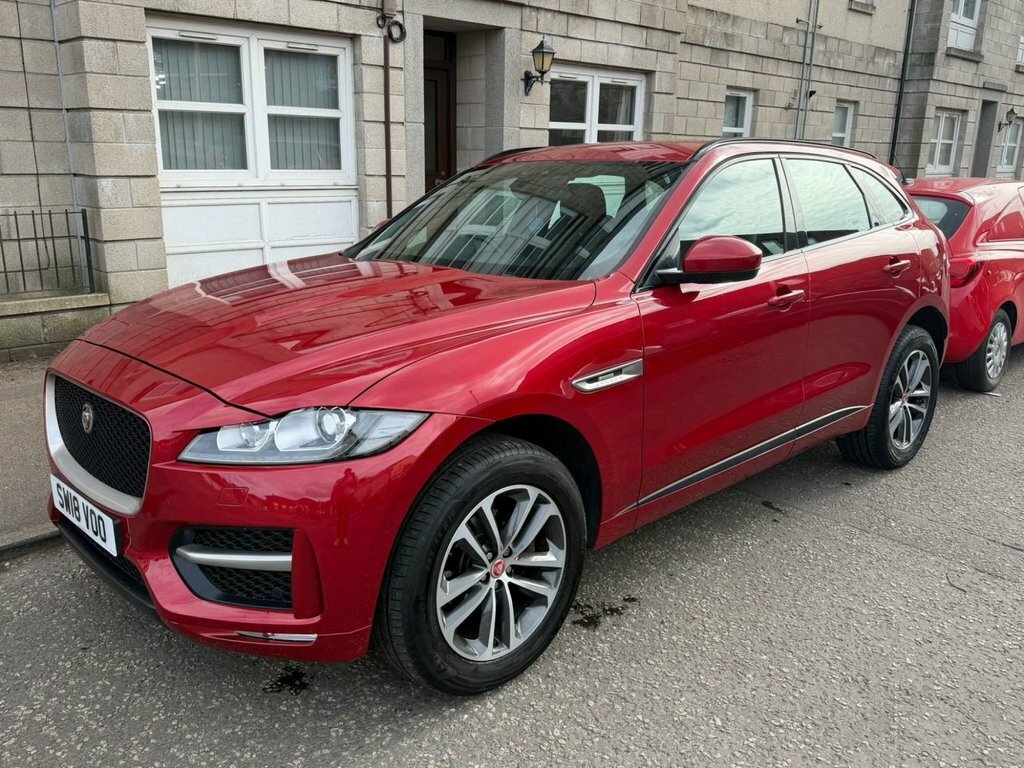 Jaguar F-Pace 2L R-sport SW18VOO Red #2