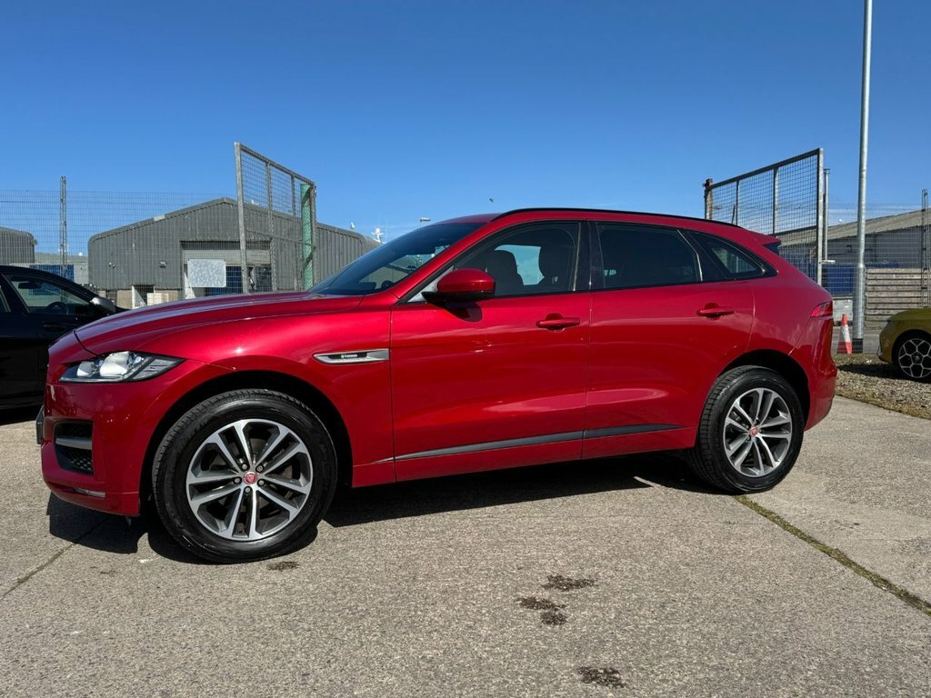 Jaguar F-Pace 2L R-sport SW18VOO Red #3