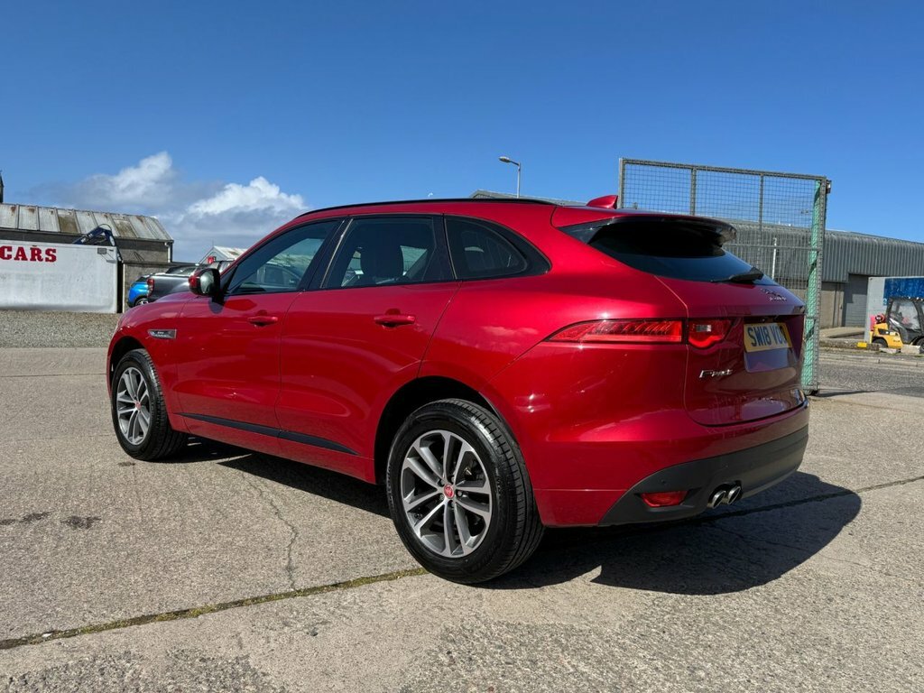 Jaguar F-Pace 2L R-sport SW18VOO Red #4