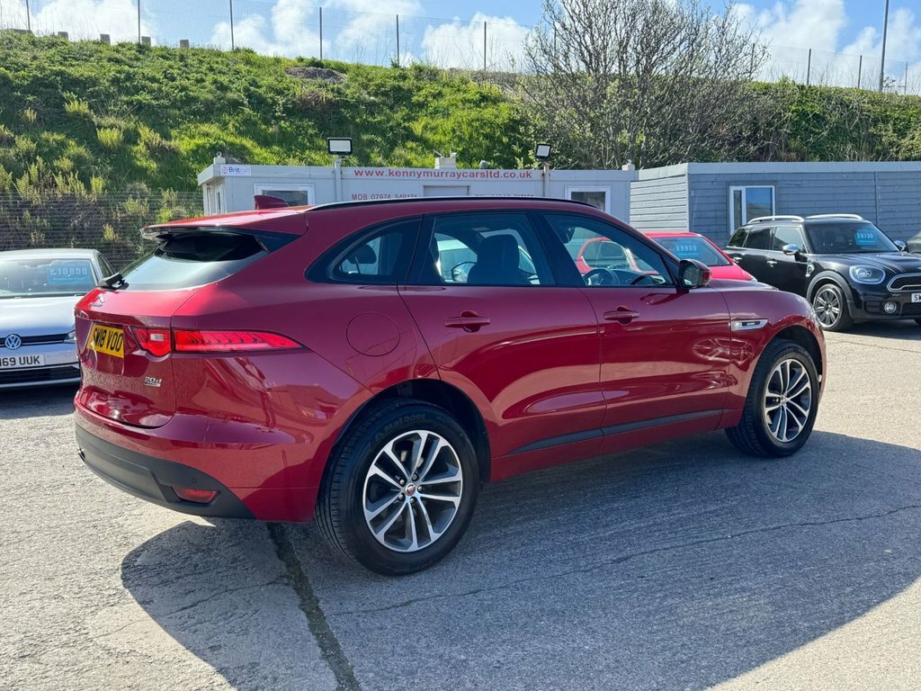 Jaguar F-Pace 2L R-sport SW18VOO Red #5