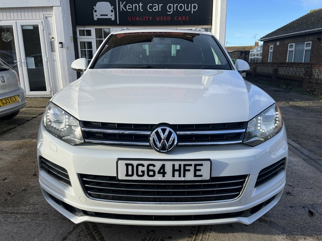 Volkswagen Touareg 3.0 Tdi V6 Bluemotion Tech R-line 201464 DG64HFE White #3