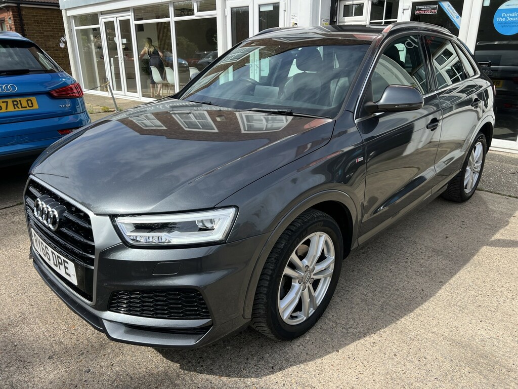 Audi Q3 2.0 Tdi S Line Edition 201766 RY66DPE Grey #4