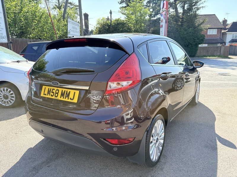 Ford Fiesta Titanium Tdci Red #6